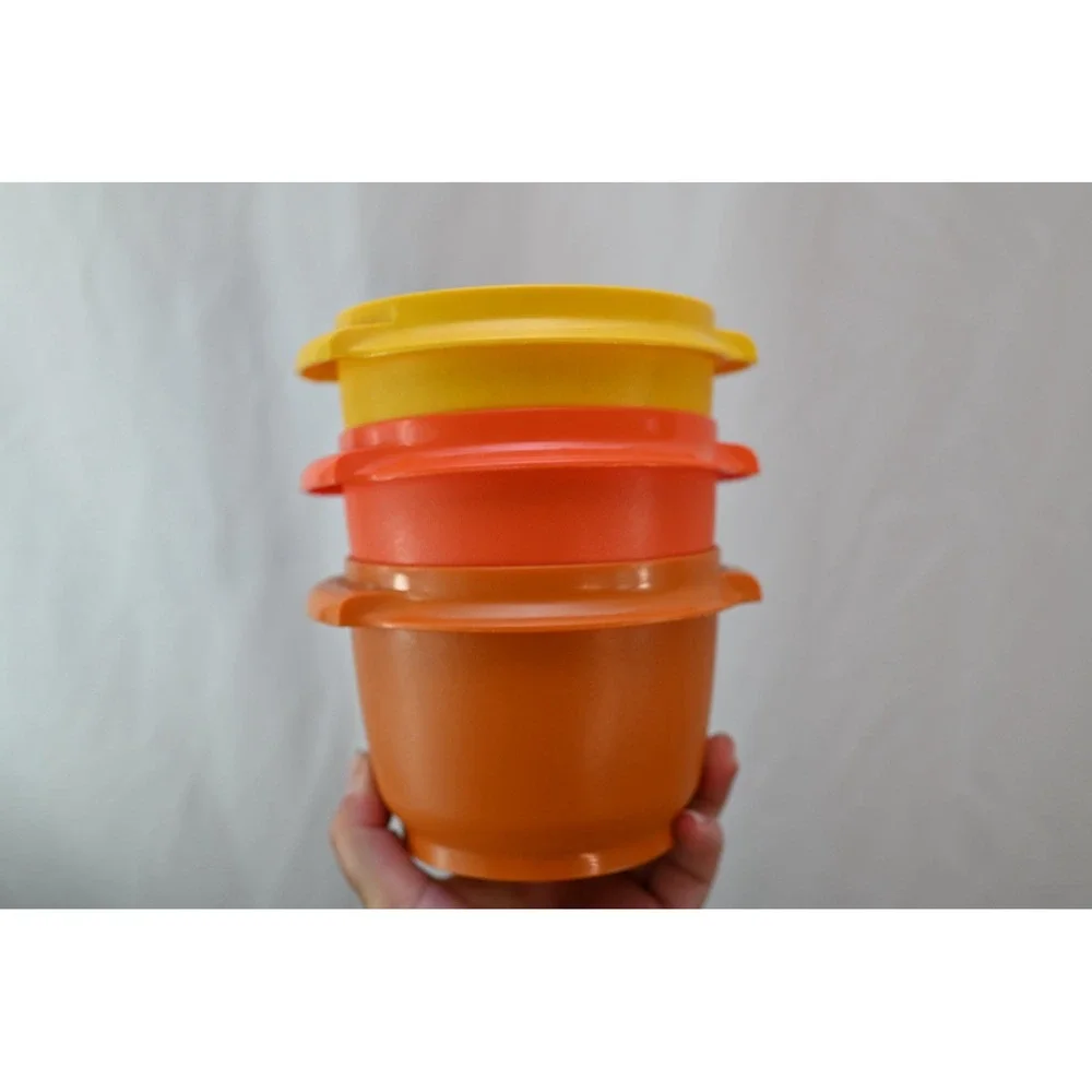 Vintage Tupperware 886 Containers No Lids
